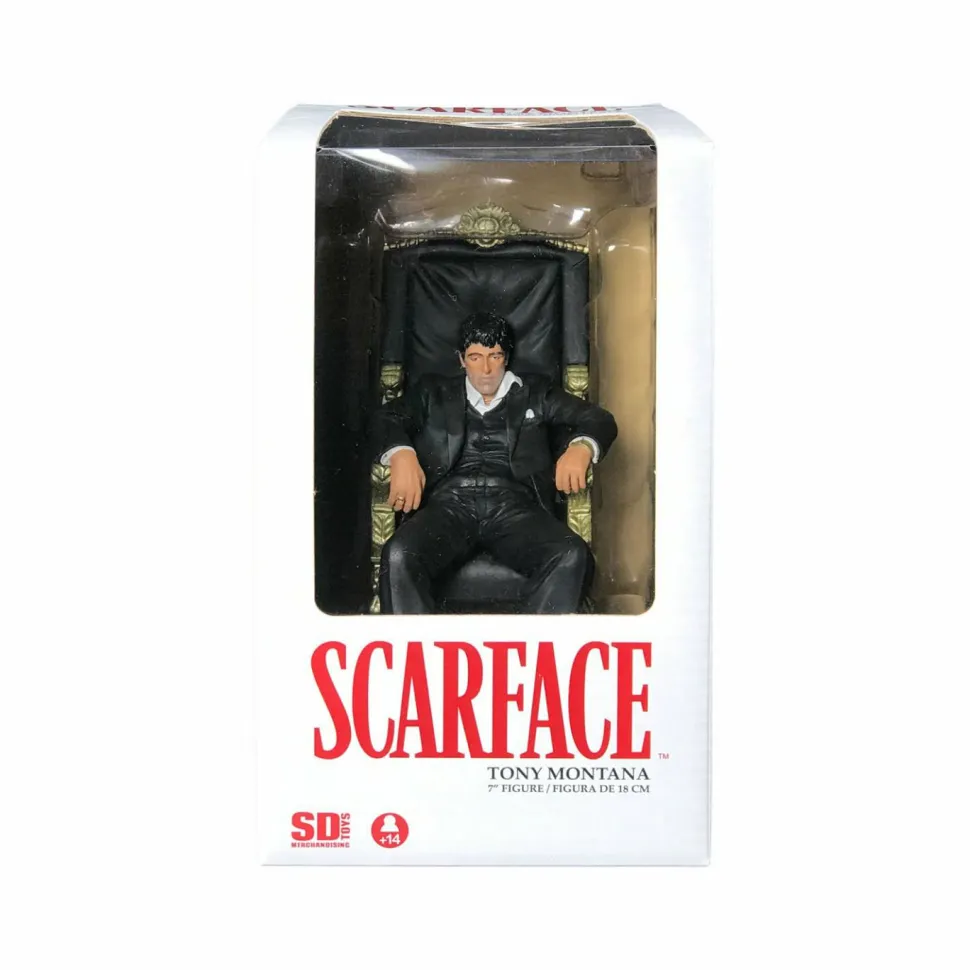 Scarface - Tony Montana in Chair 7” Figure