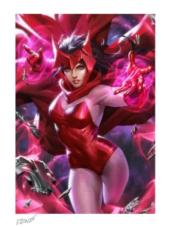 Scarlet Witch - Scarlet Witch Fine Art Print by Derrick Chew