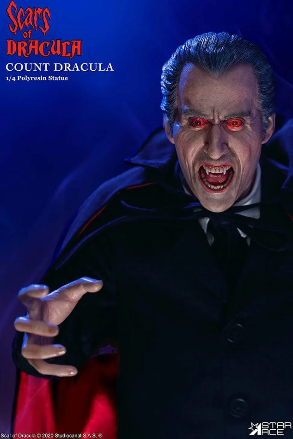 Scars of Dracula - Count Dracula Light-Up Variant 1/4 Scale Statue (Int Sales Only)