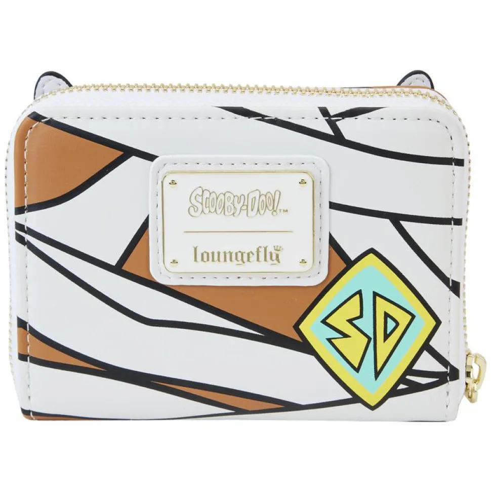 Scooby Doo - Mummy Cosplay Glow in the Dark 4" Faux Leather Zip-Around Wallet