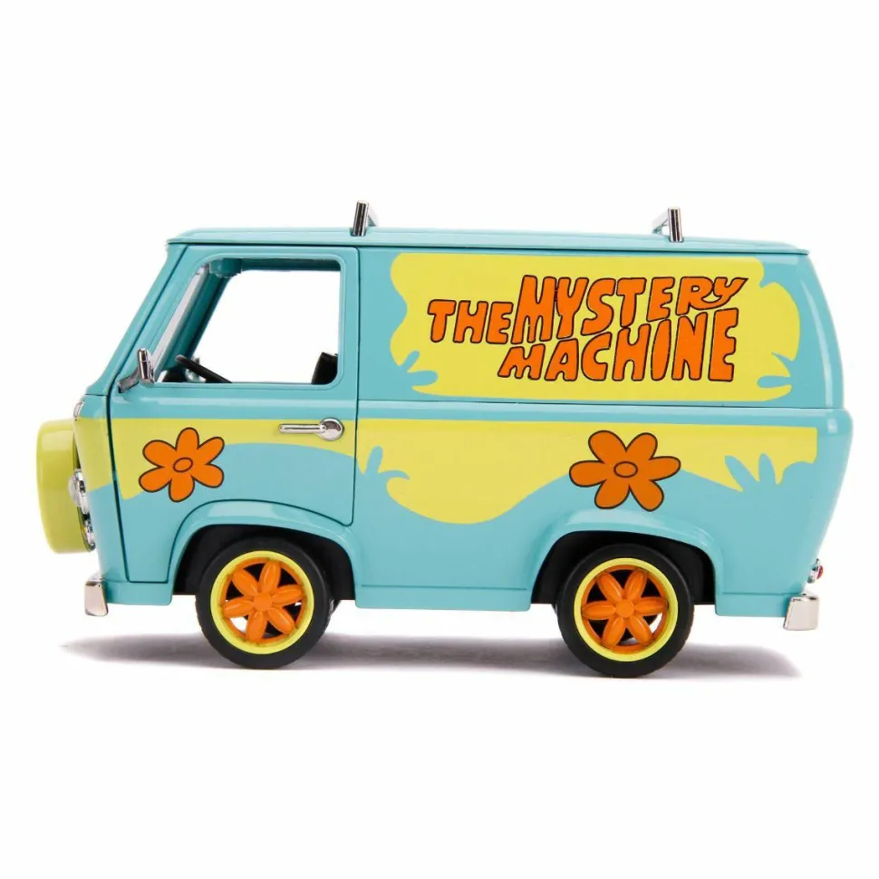 Scooby Doo - Shaggy & Scooby-Doo with Mystery Machine 1/24th Scale Hollywood Rides Die-Cast Vehicle Replica