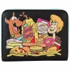 Scooby-Doo - Snacks 4" Faux Leather Zip-Around Wallet