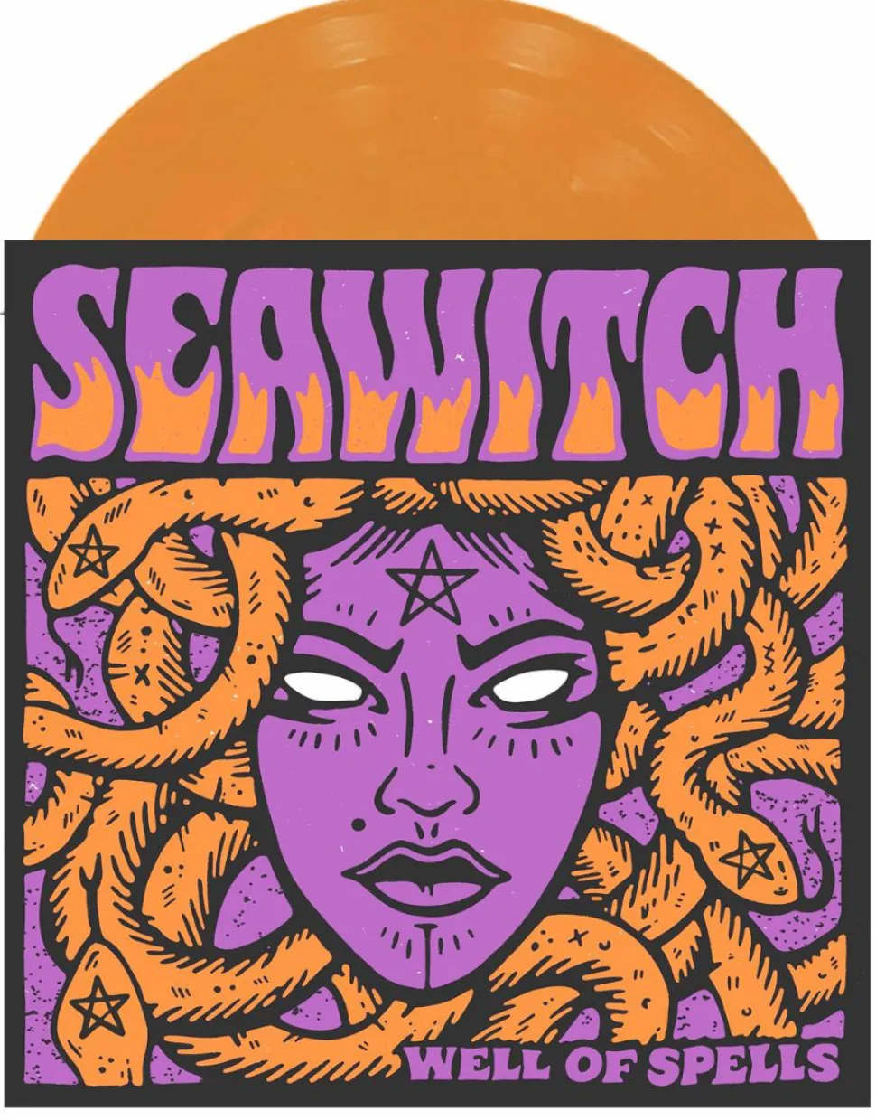 Seawitch - Well Of Spells LP Vinyl Record (Orange Coloured Vinyl)
