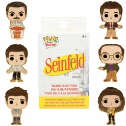 Seinfeld - Cast Pop! Enamel Pin Blind Box (Single Unit)