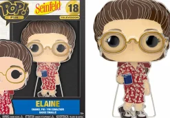 Seinfeld - Elaine Benes 4" Pop! Enamel Pin