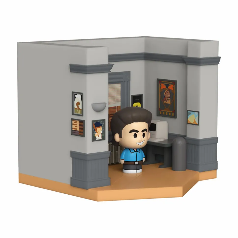 Seinfeld - Jerry Seinfeld with Jerry’s Apartment Diorama Mini Moments Vinyl Figure