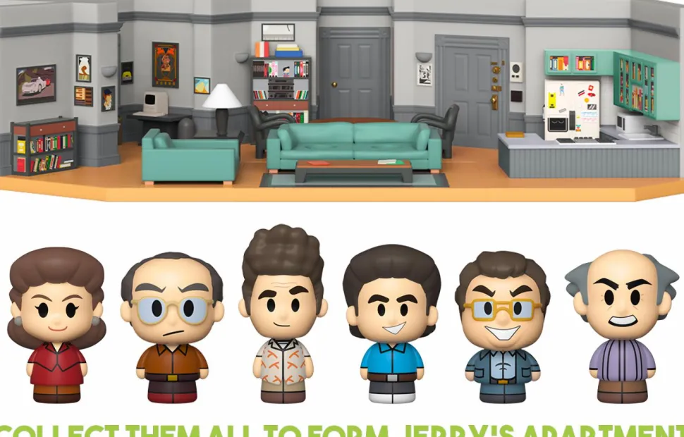 Seinfeld - Jerry Seinfeld with Jerry’s Apartment Diorama Mini Moments Vinyl Figure
