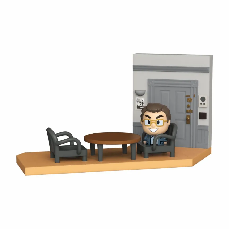 Seinfeld - Newman with Jerry’s Apartment Diorama Mini Moments Vinyl Figure