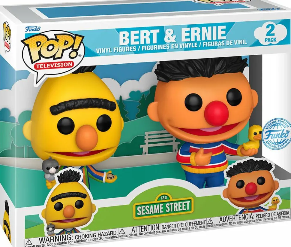 Sesame Street - Bert & Ernie Pop! Vinyl Figure 2-Pack