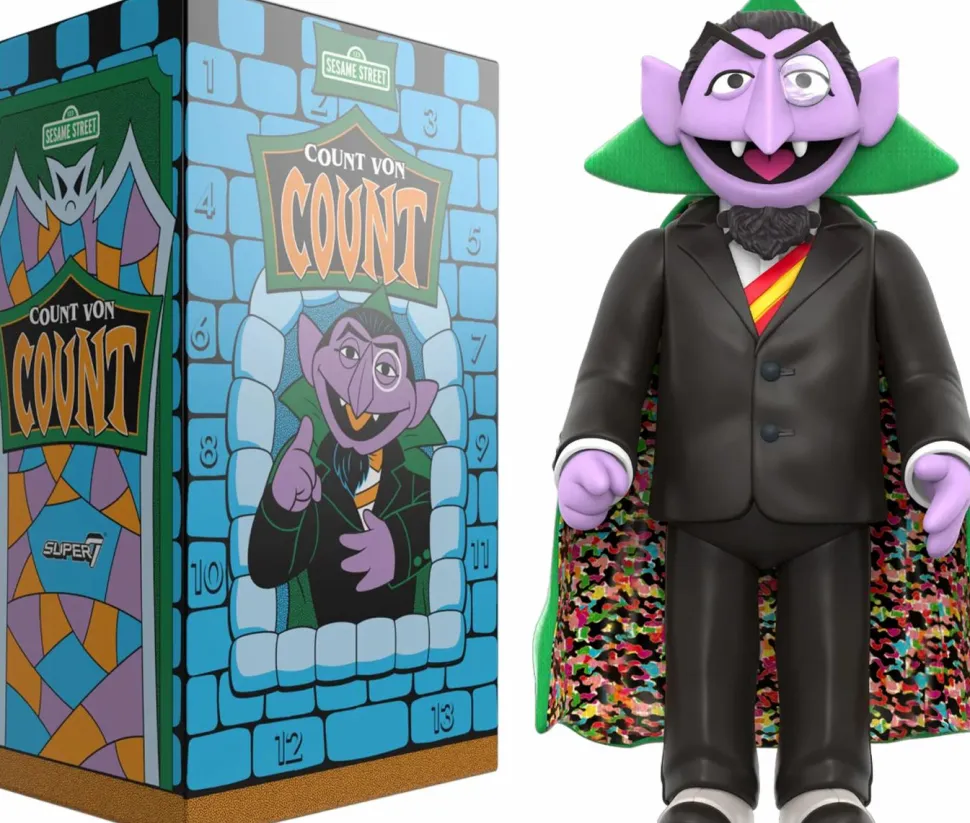 Sesame Street - Count Von Count Supersize 15" Vinyl Figure