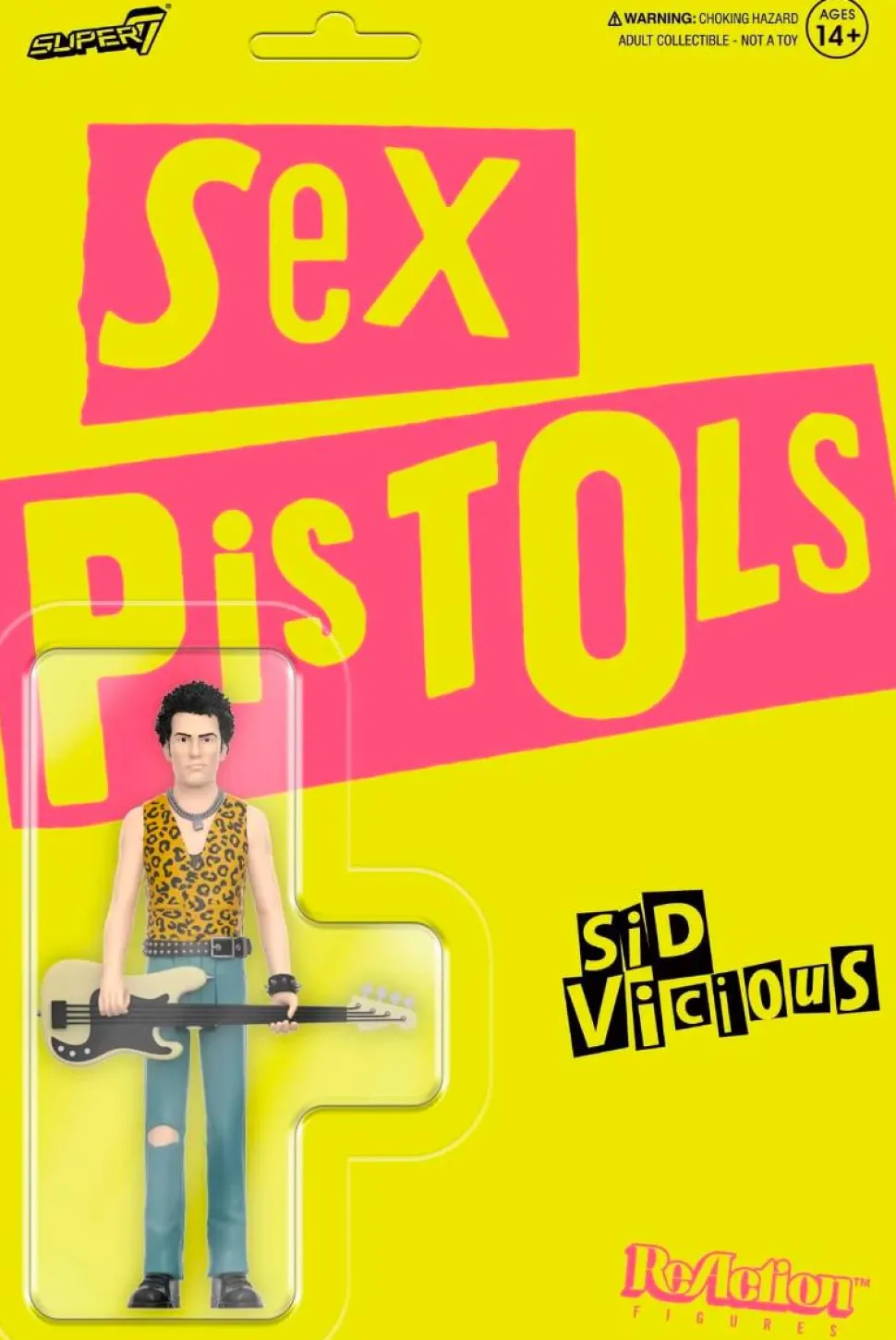 Sex Pistols - Sid Vicious ReAction 3.75” Action Figure
