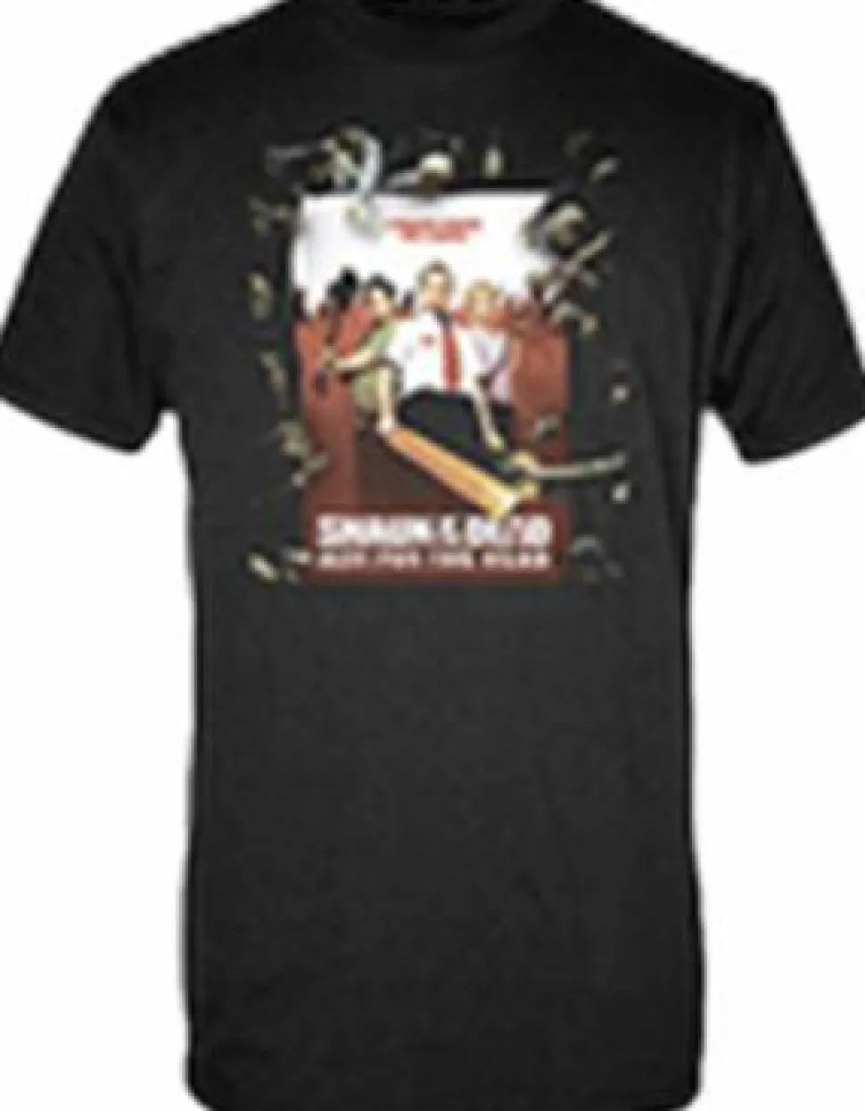 Shaun of the Dead - Aim For The Head Black Male T-Shirt