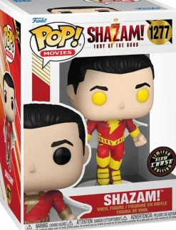 Shazam! Fury of the Gods (2023) - Shazam! Pop! Vinyl Figure in Acrylic Pop! Protector (Chase Variant)