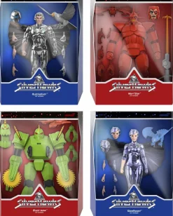 SilverHawks - Wave 4 Ultimates! 7" Scale Action Figure Bundle (Set of 4)
