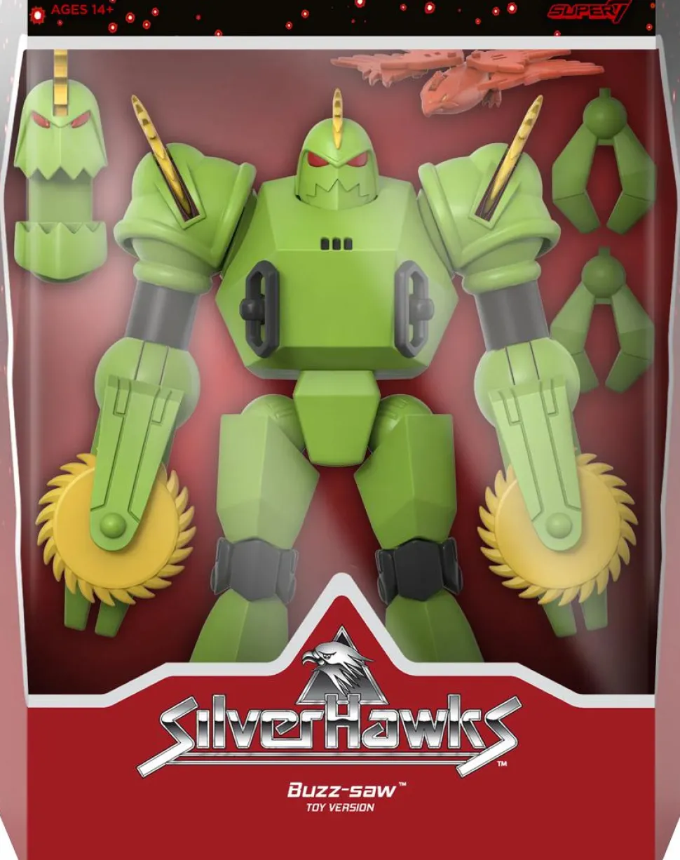 SilverHawks - Wave 4 Ultimates! 7" Scale Action Figure Bundle (Set of 4)