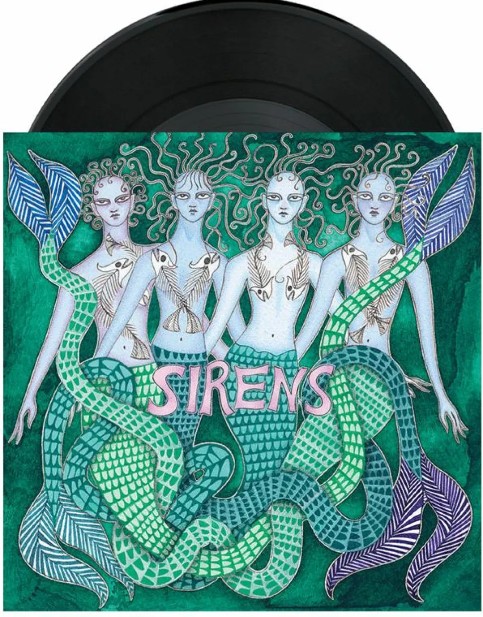 Sirens - The Valley / Absence of Pleasure 7" Split Single Vinyl Record
