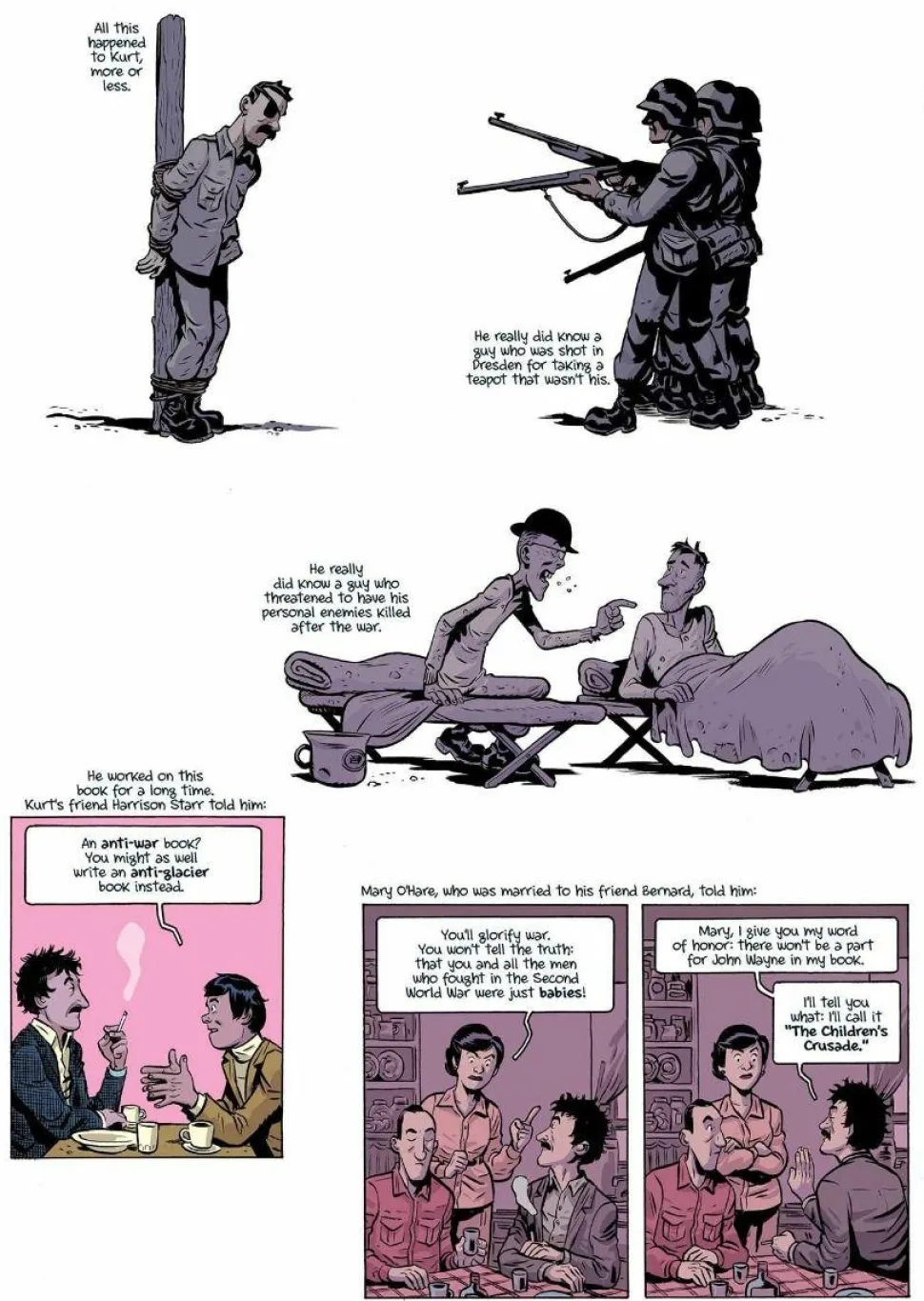 Slaughterhouse-Five: The Graphic Novel by Ryan North & Kurt Vonnegut Hardcover Book
