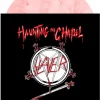 Slayer - Haunting the Chapel EP Vinyl Record (Red/White Marbled Coloured Vinyl)