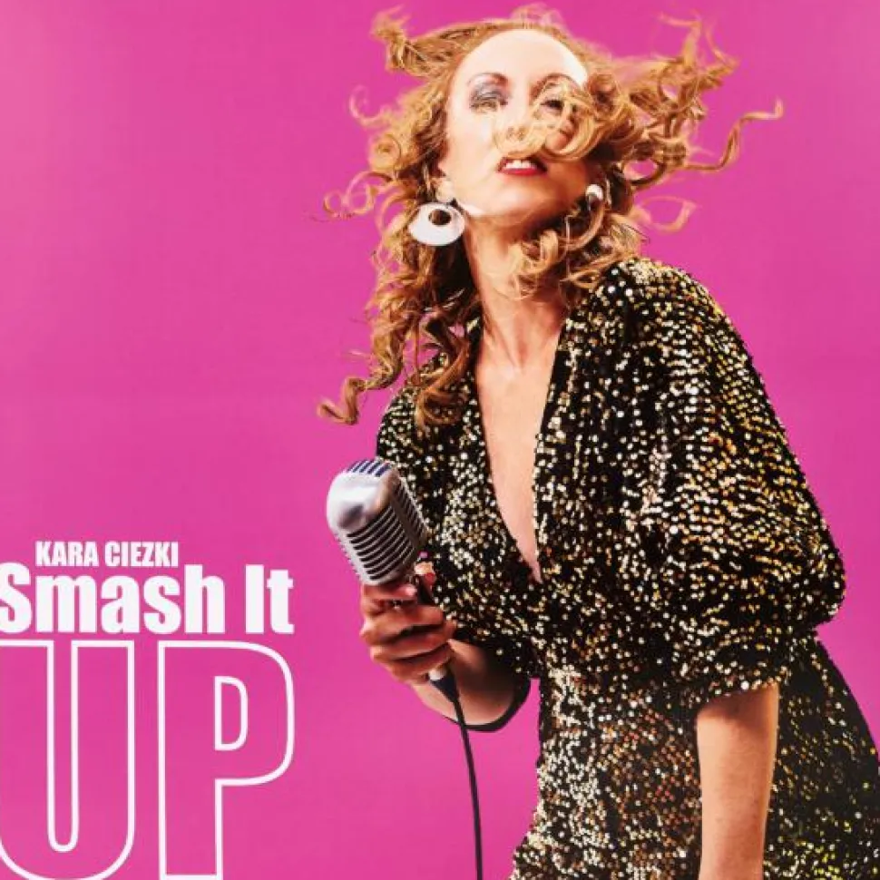 Smash It Up - Kara Ciezki LP Vinyl Record (Recycled Plum Marble Coloured Vinyl)