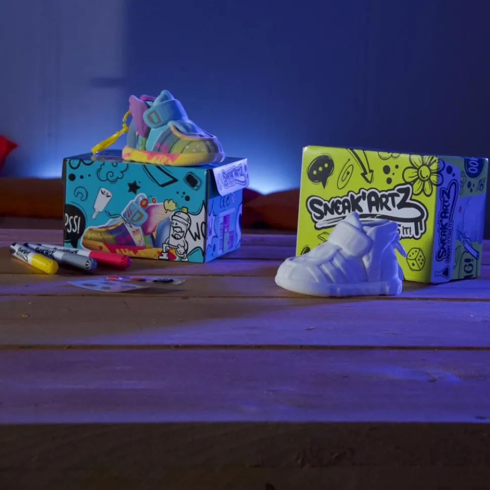 Sneak’Artz - Bumper Fun DIY Shoe Blind Box 4" Vinyl Figure 2-Pack