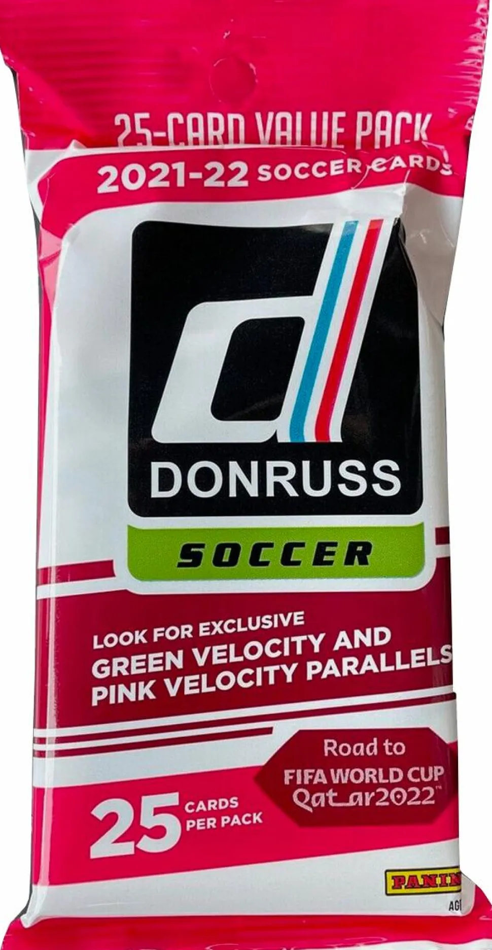 Soccer - 2021/22 Panini Donruss Road to Qatar Soccer Trading Cards Fat Pack Box (Display of 12)