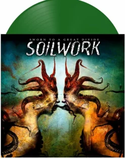 Soilwork - Sworn to a Great Divide LP Vinyl Record (Transparent Green Coloured Vinyl)