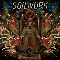 Soilwork - The Panic Broadcast LP Vinyl Record (Transparent Yellow Coloured Vinyl)