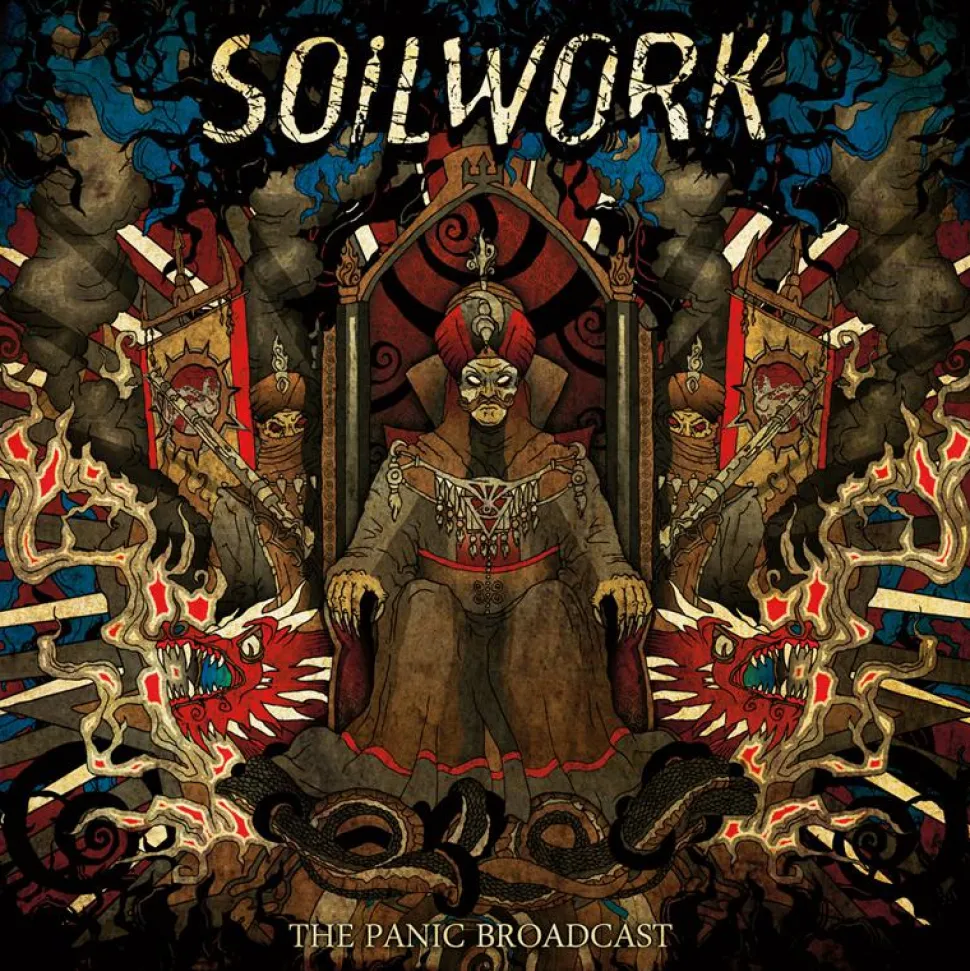 Soilwork - The Panic Broadcast LP Vinyl Record (Transparent Yellow Coloured Vinyl)