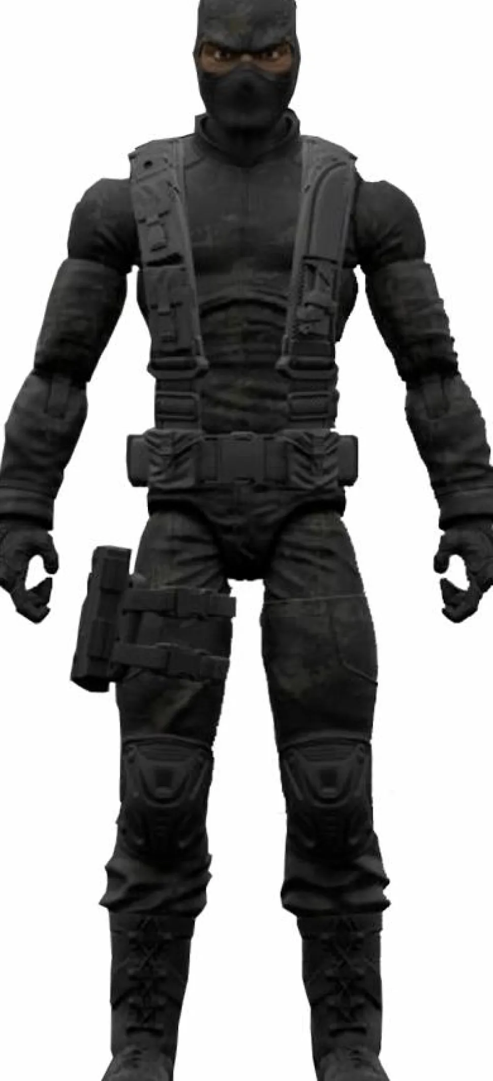 Soldiers of Fortune - Close Combat Operative (Black Camo) 1/12th Scale Action Figure