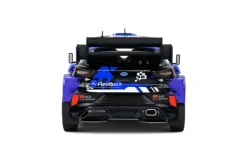 Solido Cars - Blue Ford Puma Rally1 Hybrid (#9 Serderidis / Miclotte 2022 Kenya Safari Rally) 1/18th Scale Die-Cast Vehicle Replica