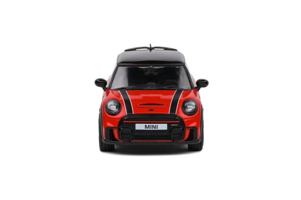 Solido Cars - Red 2023 Mini Cooper (John Cooper Works) 1/43 Scale Die-Cast Vehicle Replica