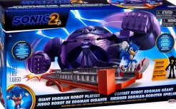 Sonic the Hedgehog 2 - Giant Eggman Robot with Sonic 2.5” Scale Mini Figure Playset