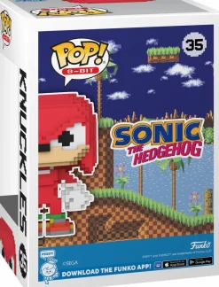 Sonic the Hedgehog - Knuckles 8-Bit Pop! Vinyl Figure