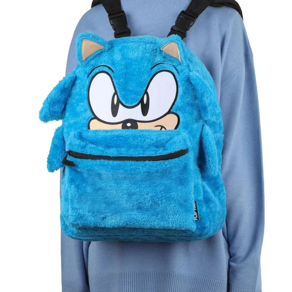 Sonic the Hedgehog - Sonic Big Face 17" Reversible Backpack