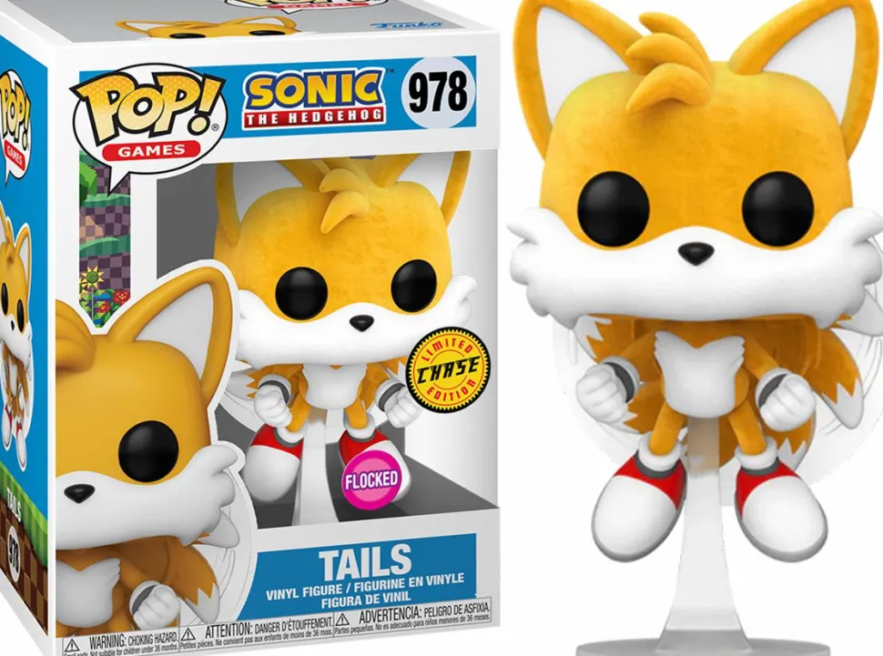 Sonic the Hedgehog - Tails (Flying) Pop! Vinyl Figure