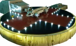 Space: 1999 - Electronic Moonbase Alpha Launch Pad with Eagle One Transporter 5” Vehicle Replica Playset