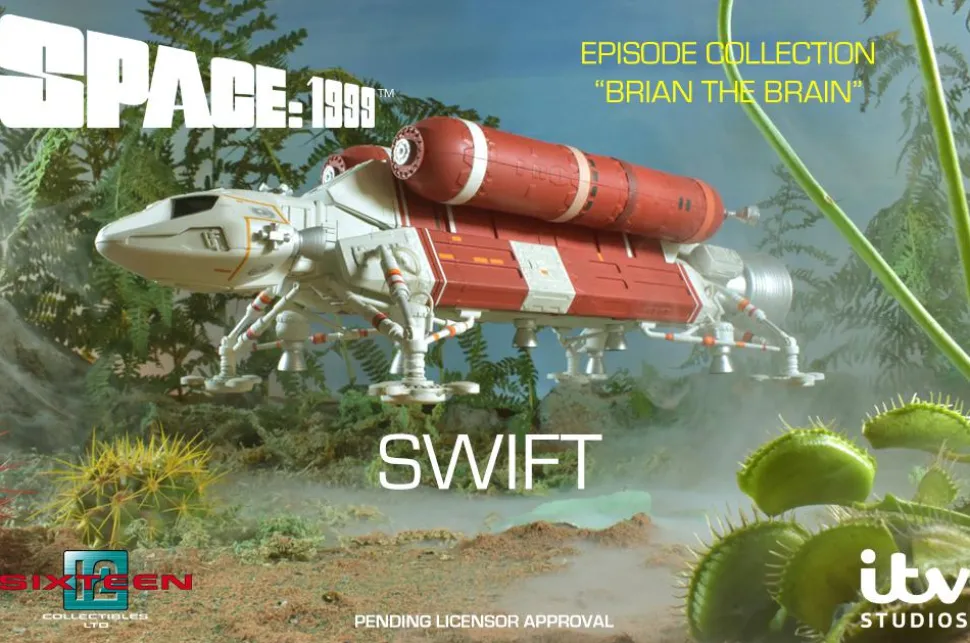 Space: 1999 - SWIFT Spaceship Deluxe Die-Cast 14” Replica
