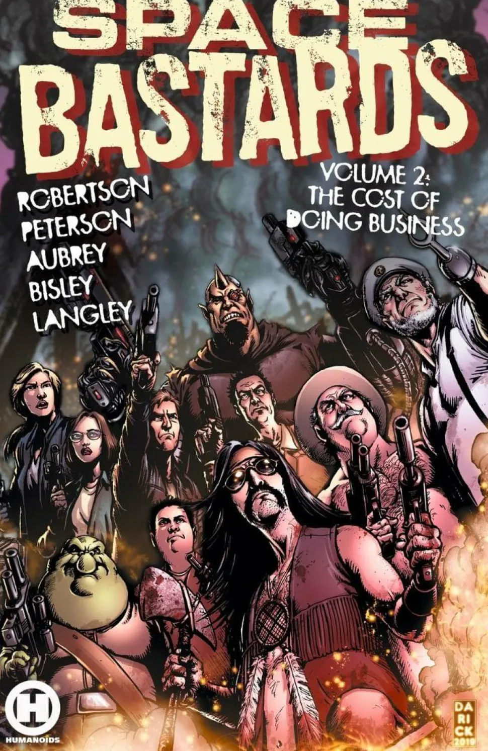Space Bastards - Volume 02 The Cost of Doing Business Paperback Book