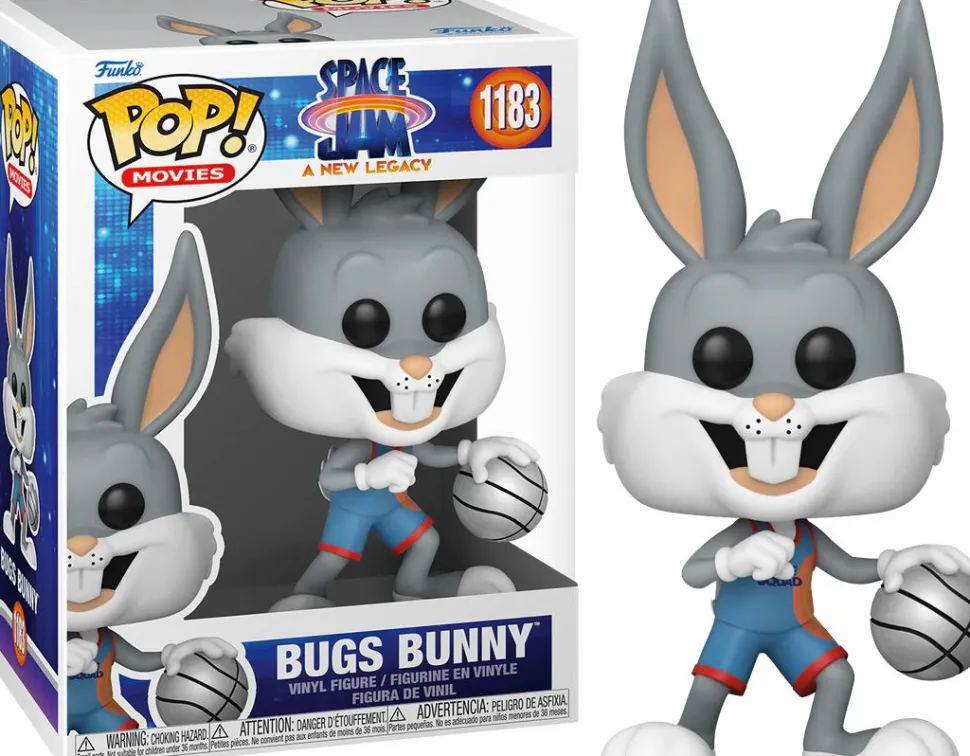 Space Jam 2: A New Legacy - Bugs Bunny Dribbling Pop! Vinyl Figure