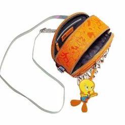 Space Jam 2: A New Legacy - Tweety Bird with Basketball 7” Faux Leather Crossbody Bag