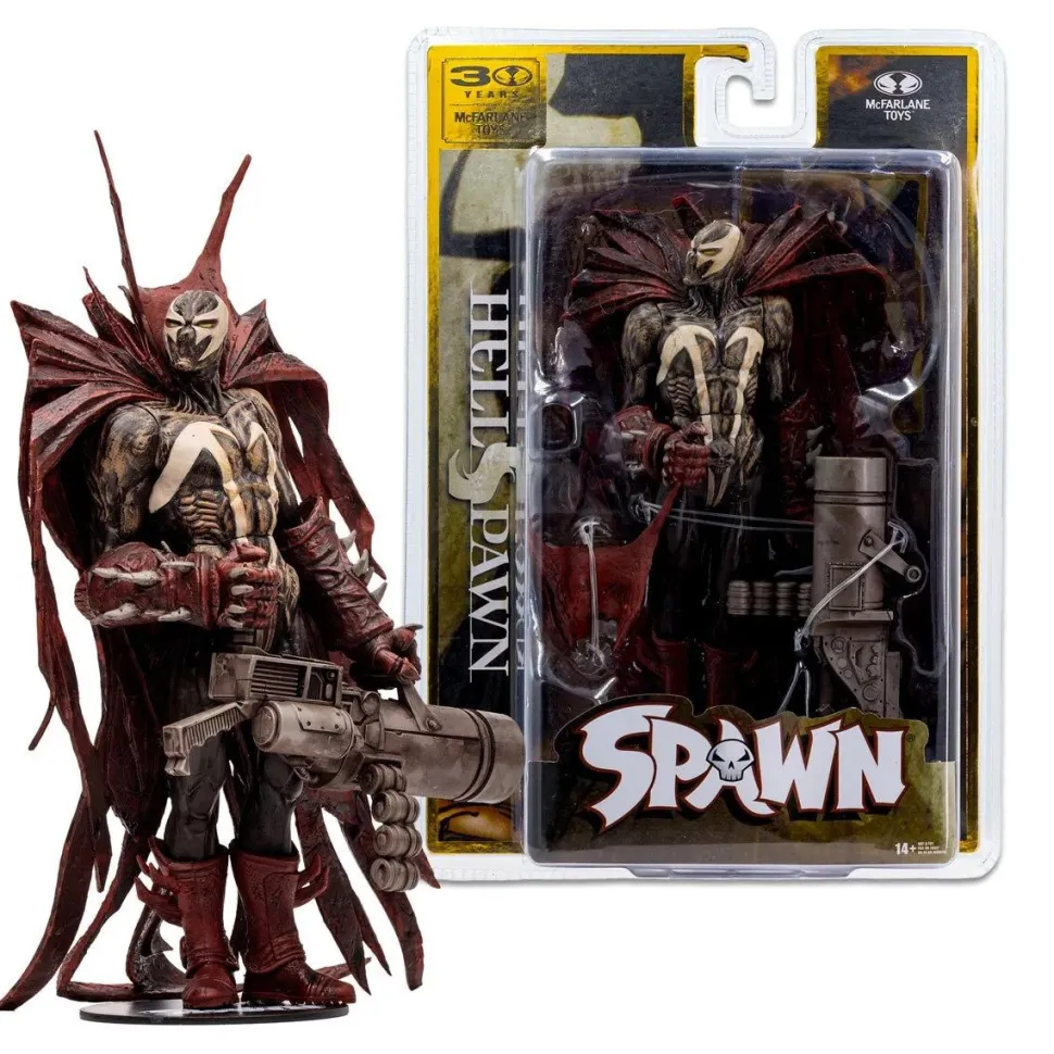 Spawn - Hellspawn 30th Anniversary 7" Scale Posed Action Figure