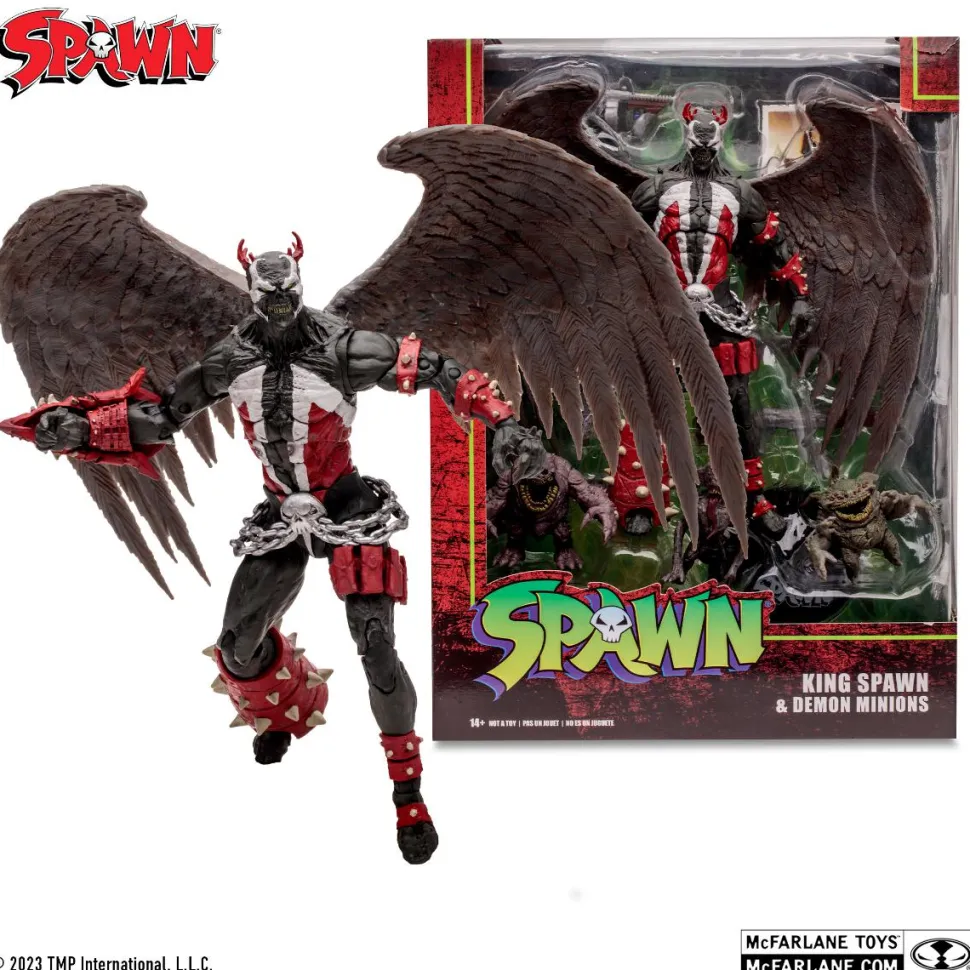 Spawn - King Spawn and Demon Minions Deluxe 7" Scale Action Figure