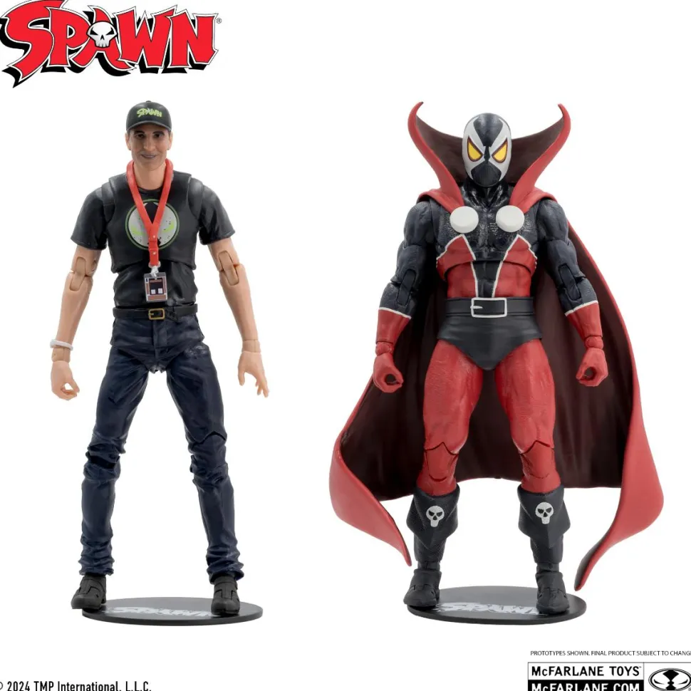 Spawn - Spawn & Todd McFarlane 30th Anniversary 7" Scale Action Figure 2-Pack