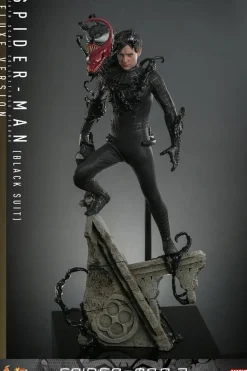 Spider-Man 3 - Spider-Man (Black Suit) Deluxe 1/6th Scale Hot Toys Action Figure
