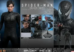 Spider-Man 3 - Spider-Man (Black Suit) 1/6th Scale Hot Toys Action Figure
