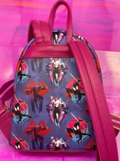 Spider-Man - Across the Spider-Verse 10” Faux Leather Mini Backpack