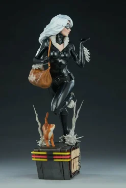 Spider-Man - Black Cat Mark Brooks Artist Series 16” Statue
