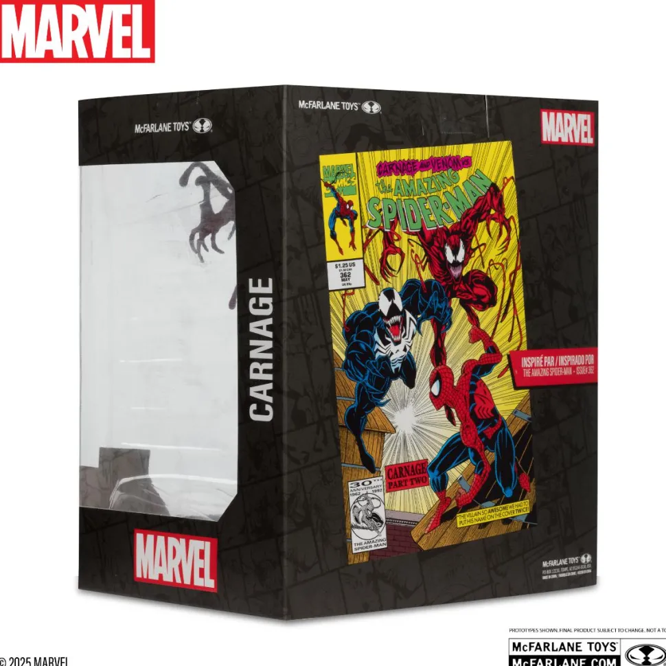 Spider-Man - Carnage (The Amazing Spider-Man #362) 1/10th Scale PVC Posed Figure