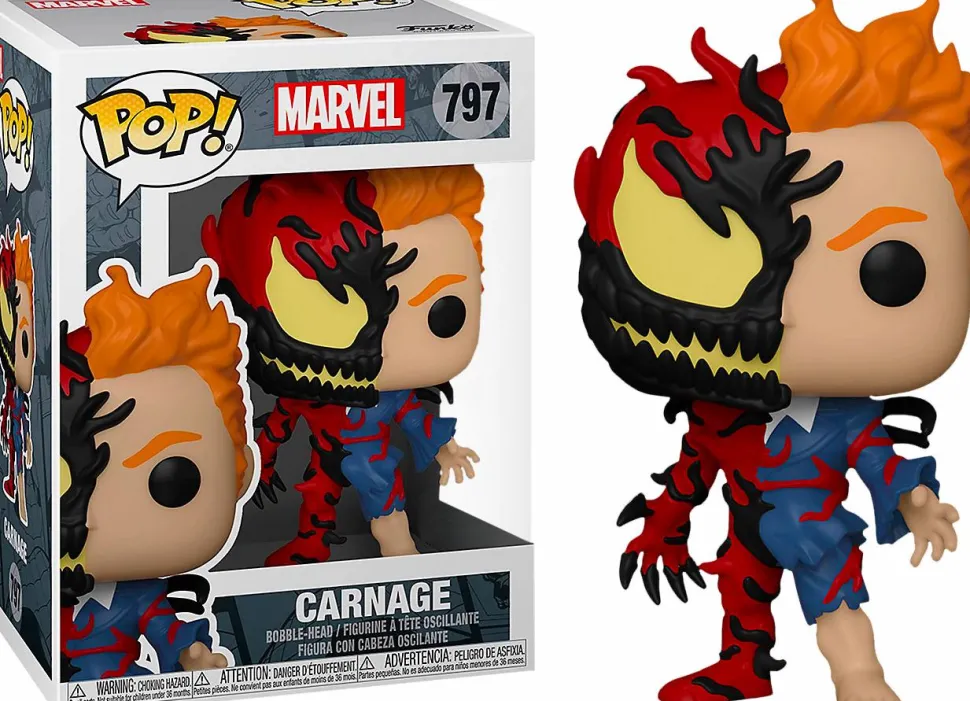 Spider-Man - Carnage Transforming Pop! Vinyl Figure