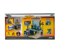 Spider-Man - Daily Bugle Nano Metalfigs Nano Scene Deluxe 12” Diorama Playset